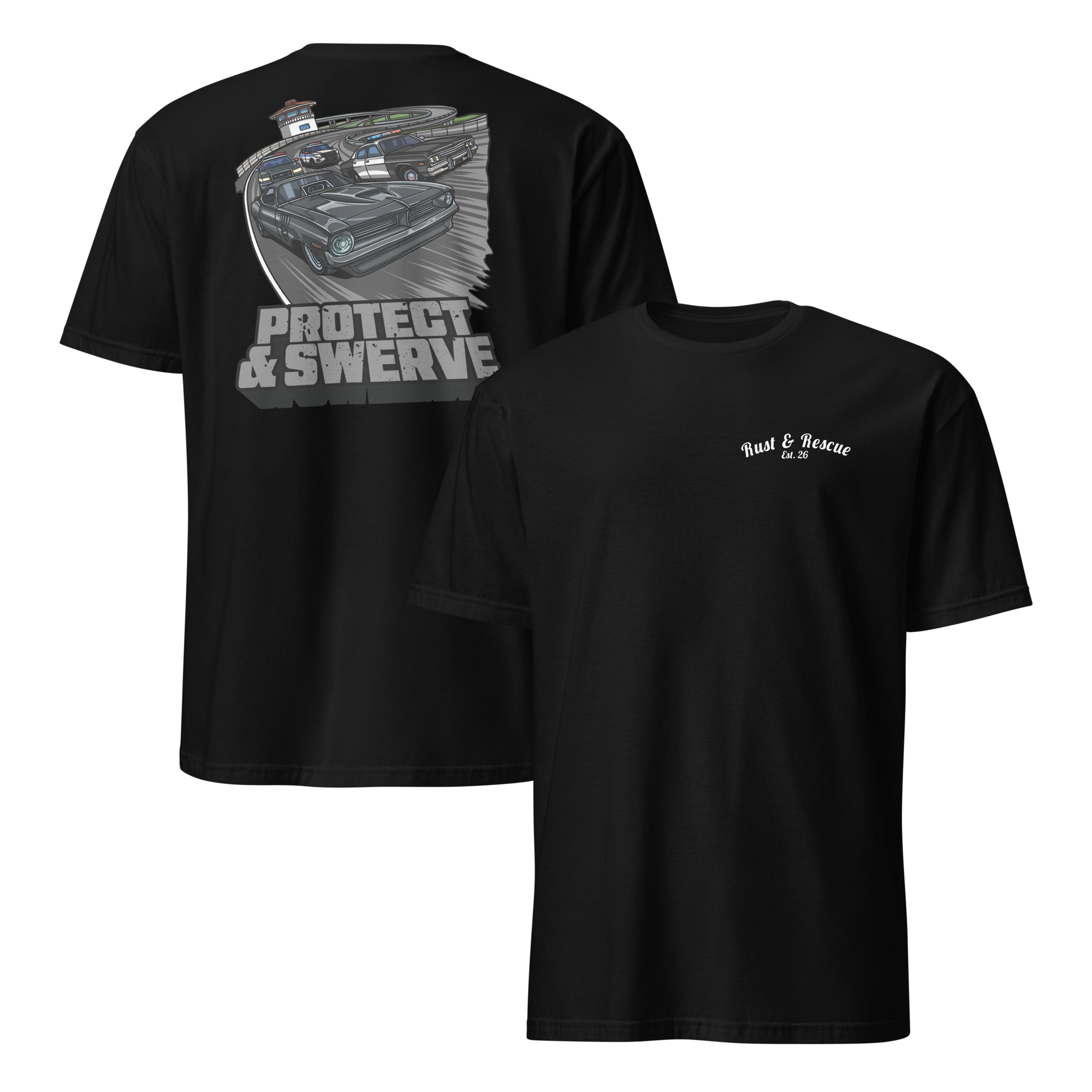 "Protect & Swerve" Tee